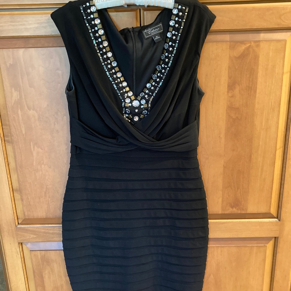 Black Cocktail Dress size 10 from Dressbarn